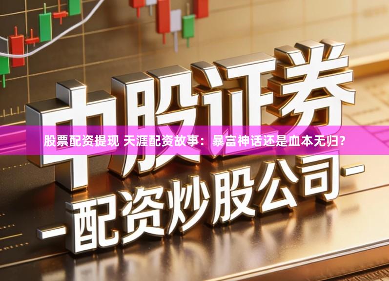 股票配资提现 天涯配资故事：暴富神话还是血本无归？