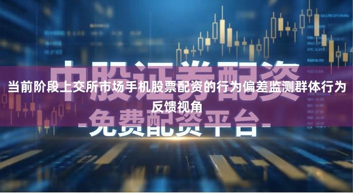 当前阶段上交所市场手机股票配资的行为偏差监测群体行为反馈视角
