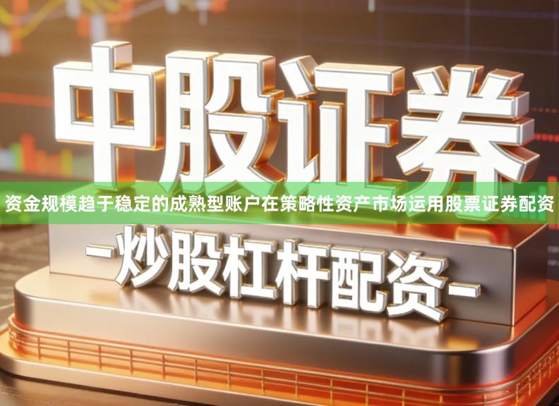 资金规模趋于稳定的成熟型账户在策略性资产市场运用股票证券配资